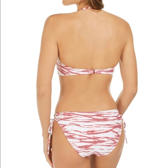 Hula Honey Wild Water Printed Lace-Front Bikini - Picture 2 of 7